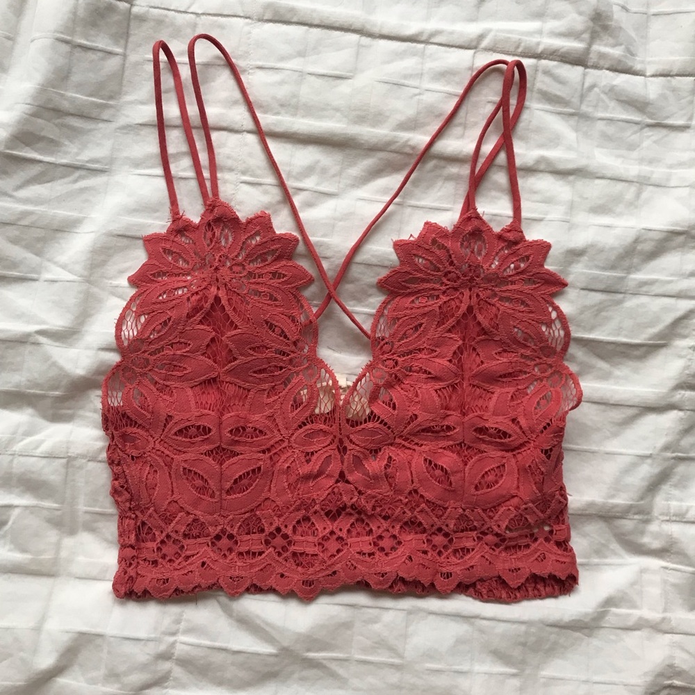 Lace strappy cami